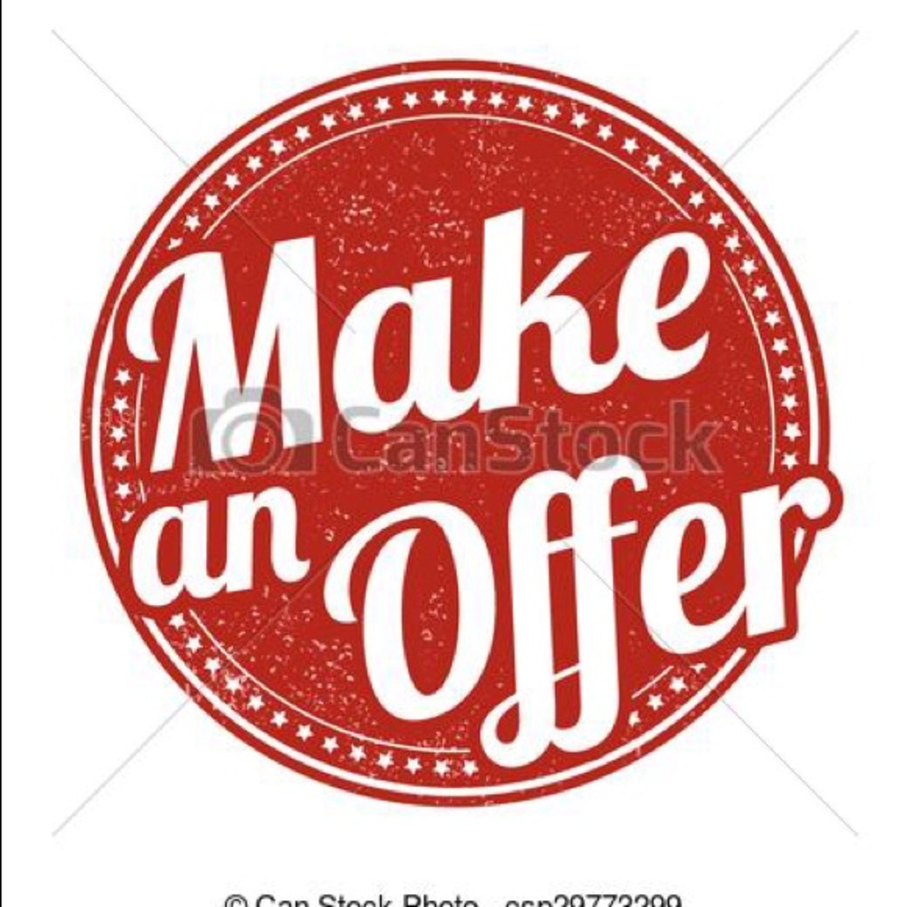 I love offers!!! Make me an offer :)